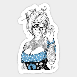 Pin up Mei Sticker